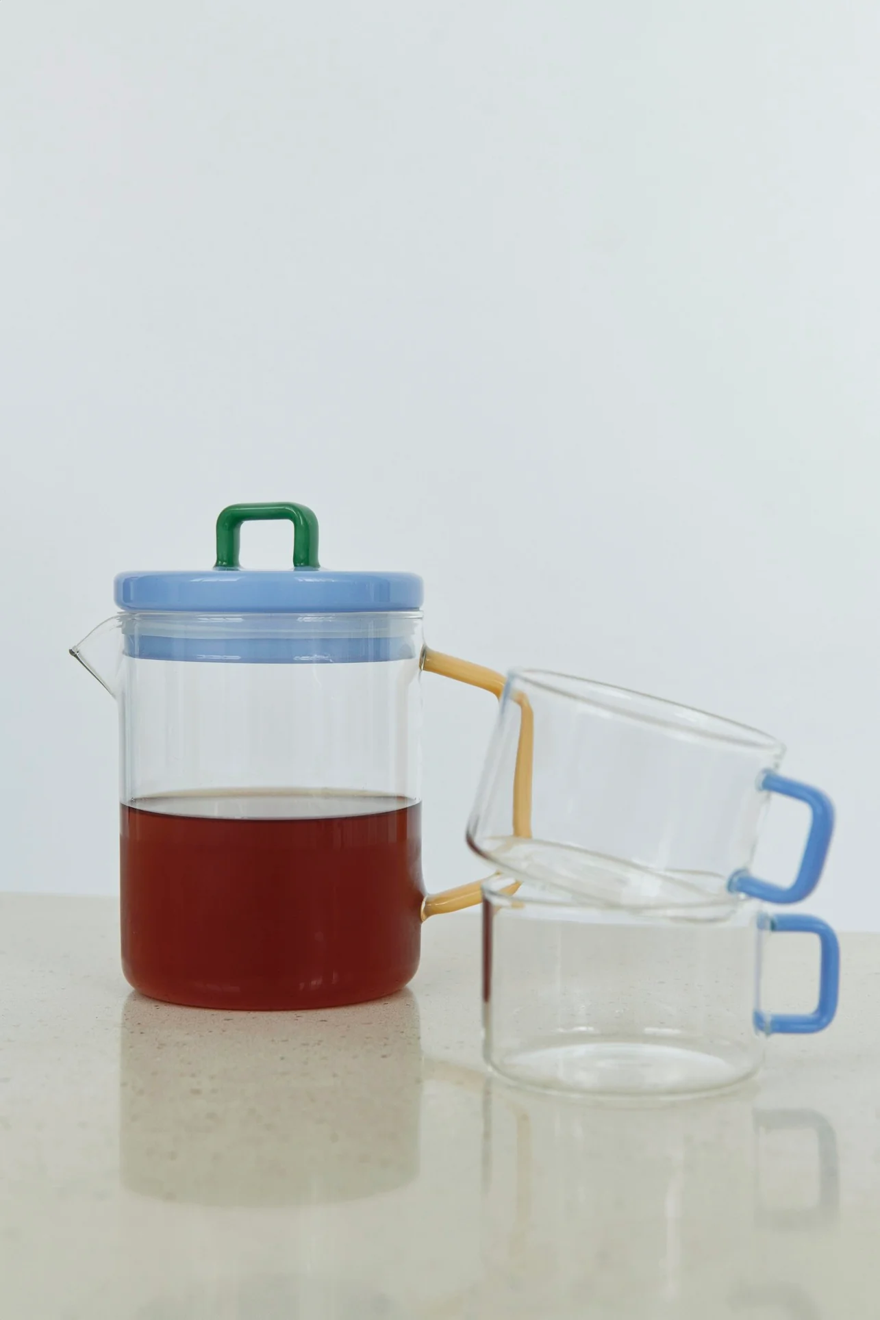 Brew Pot, Jade Light Blue - Image 2