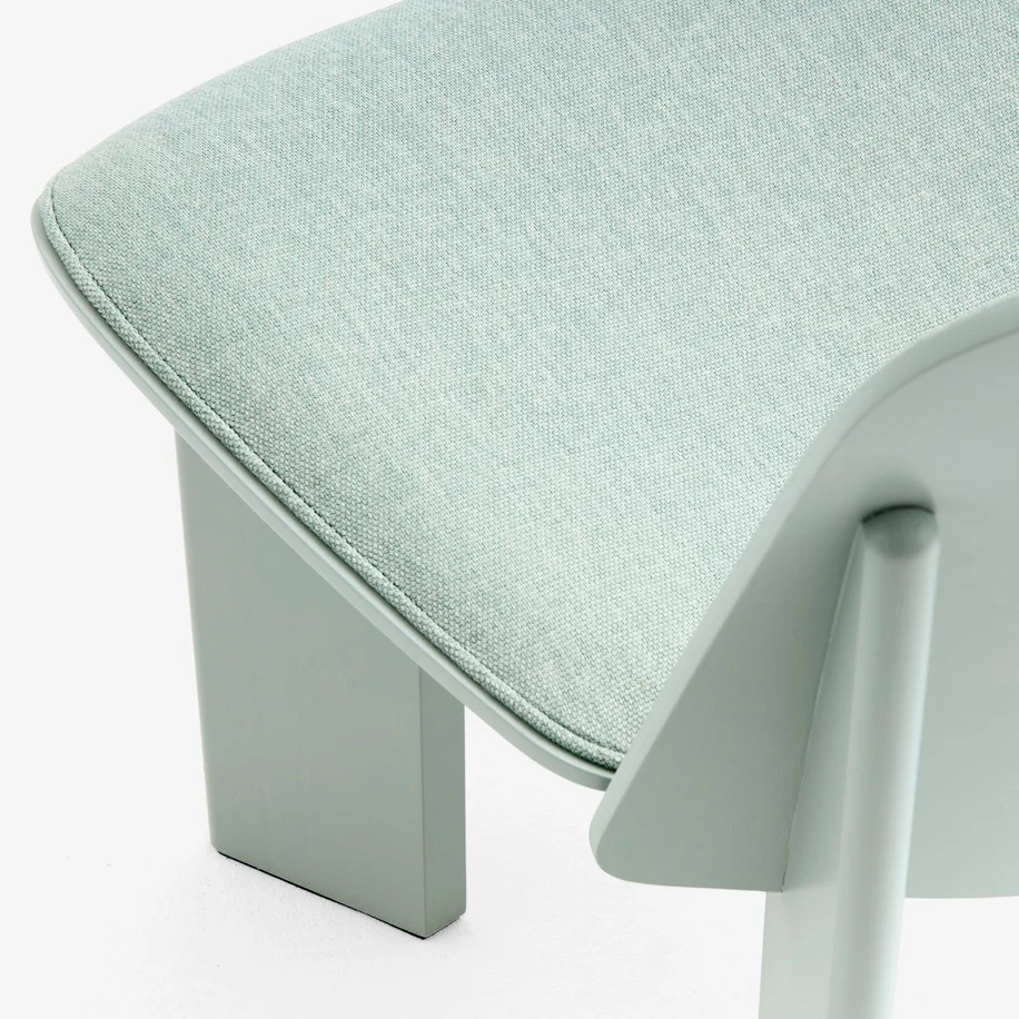 Chisel Lounge Chair - Front Uph, Beech - Image 4