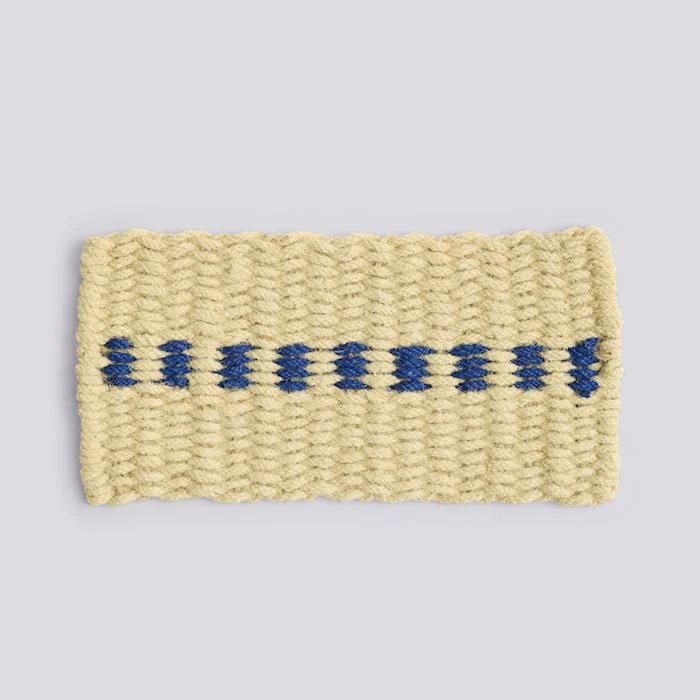 Coco Door Mat - Dot - White, Blue