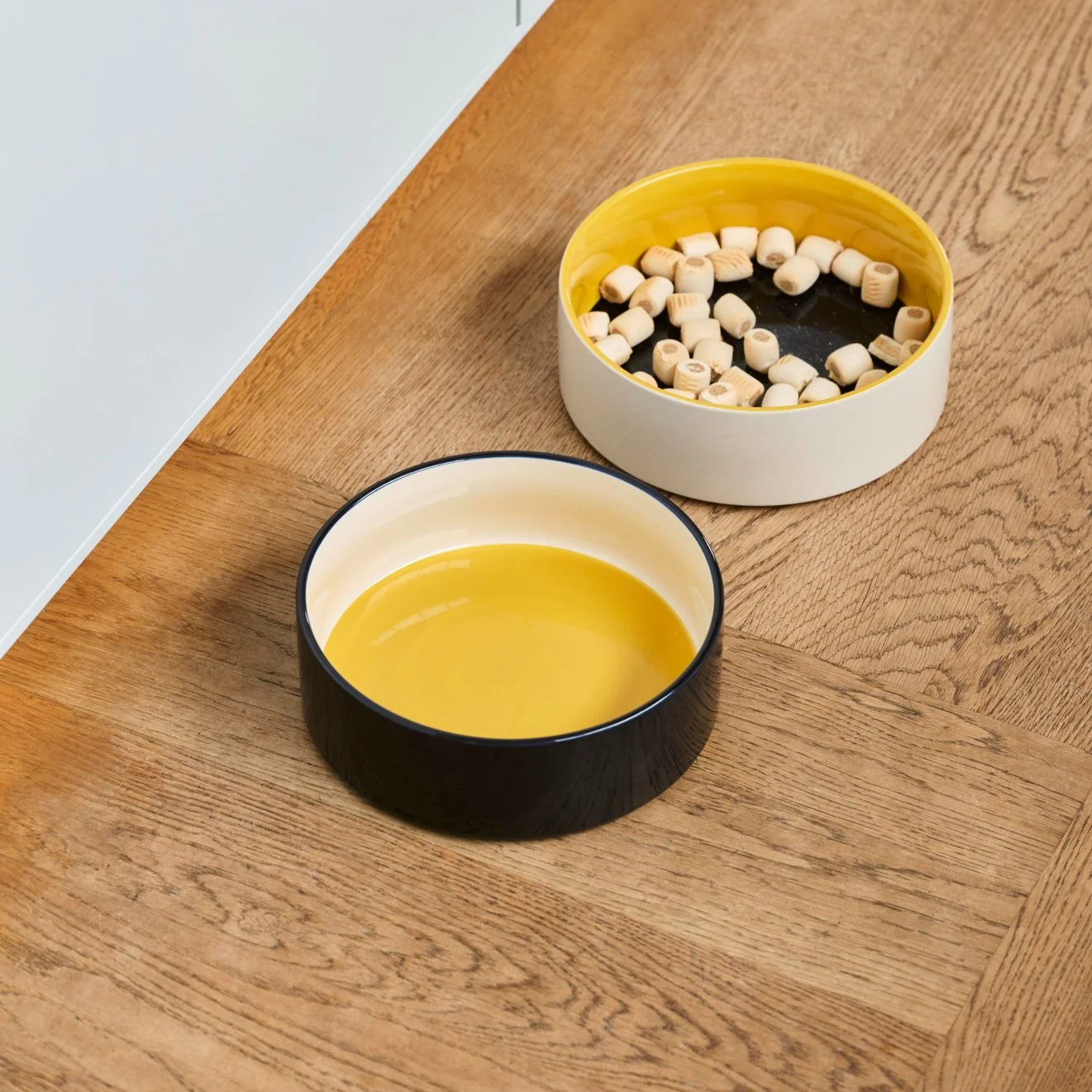 Dogs Bowl Large- Yellow, Blue - Image 4