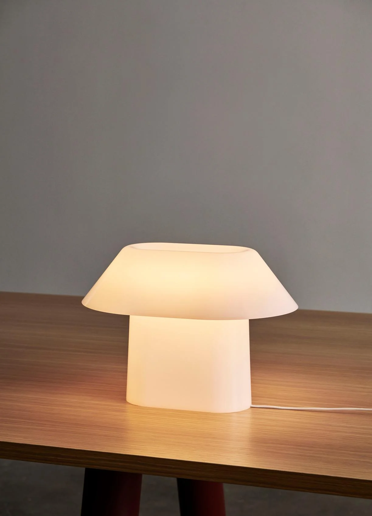 Drome Table Lamp - White Opal Acrylic - Image 10