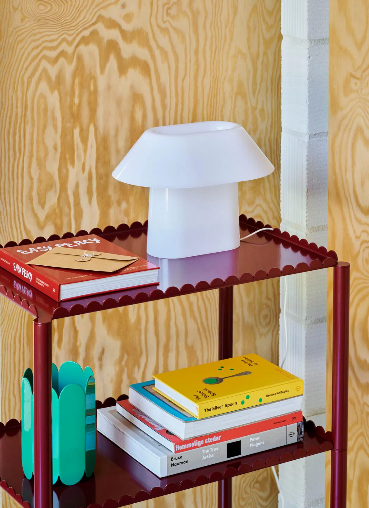 Drome Table Lamp - White Opal Acrylic - Image 2