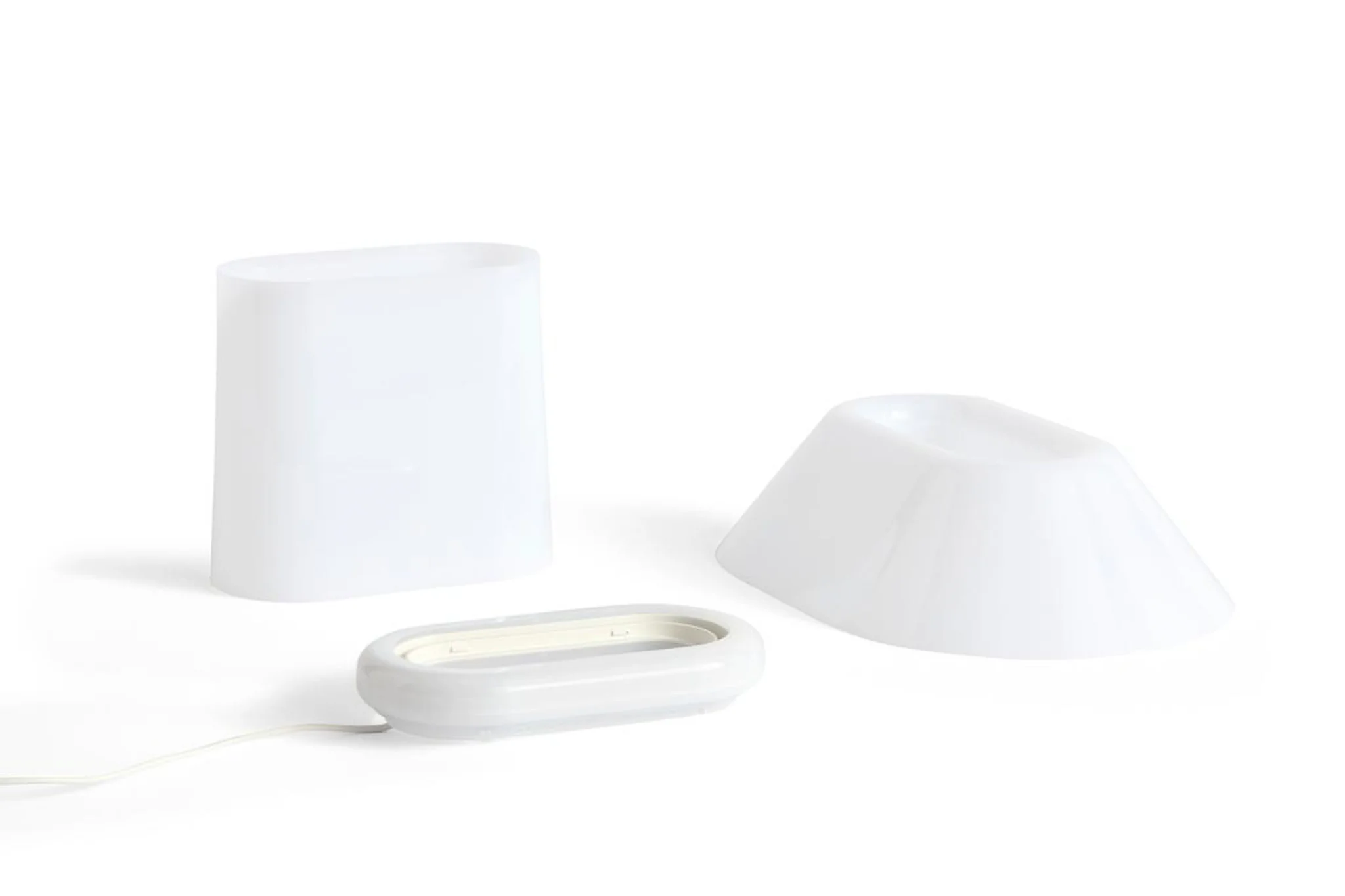 Drome Table Lamp - White Opal Acrylic - Image 5