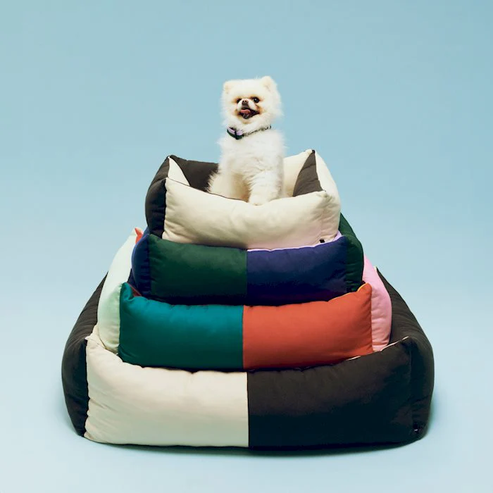 HAY Dogs Bed - L Black White - Image 2