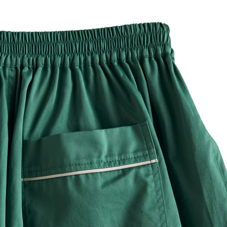 Outline Pyjama Shorts - S/M Emerald Green - Image 4