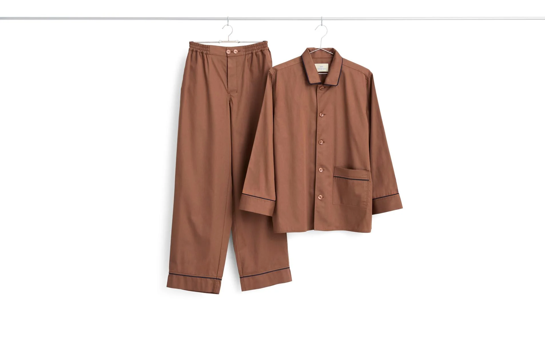 Outline Pyjama Trousers - M/L Milk Chocolate - Image 6