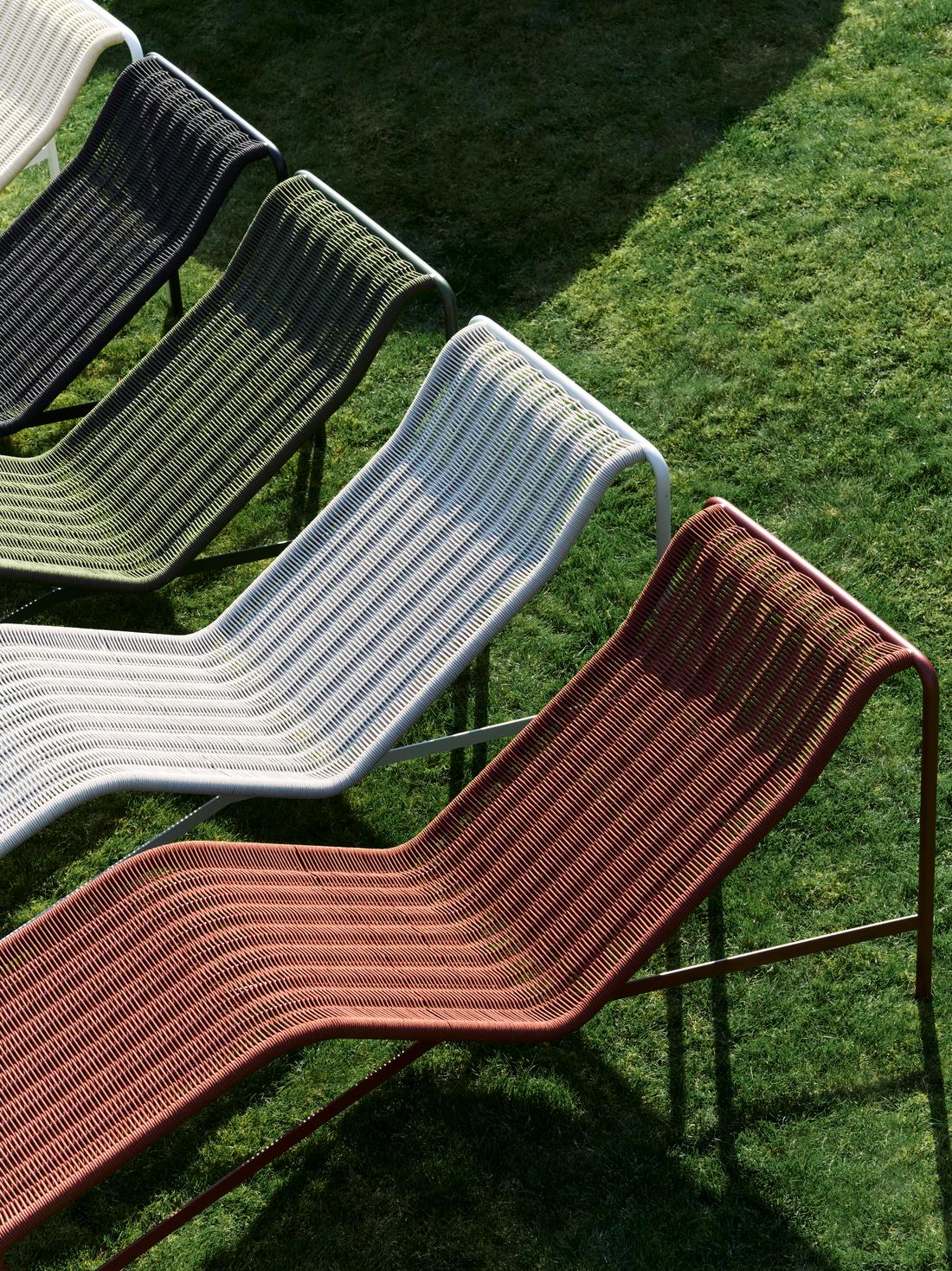 Palissade Cord Chaise Longue - Image 3
