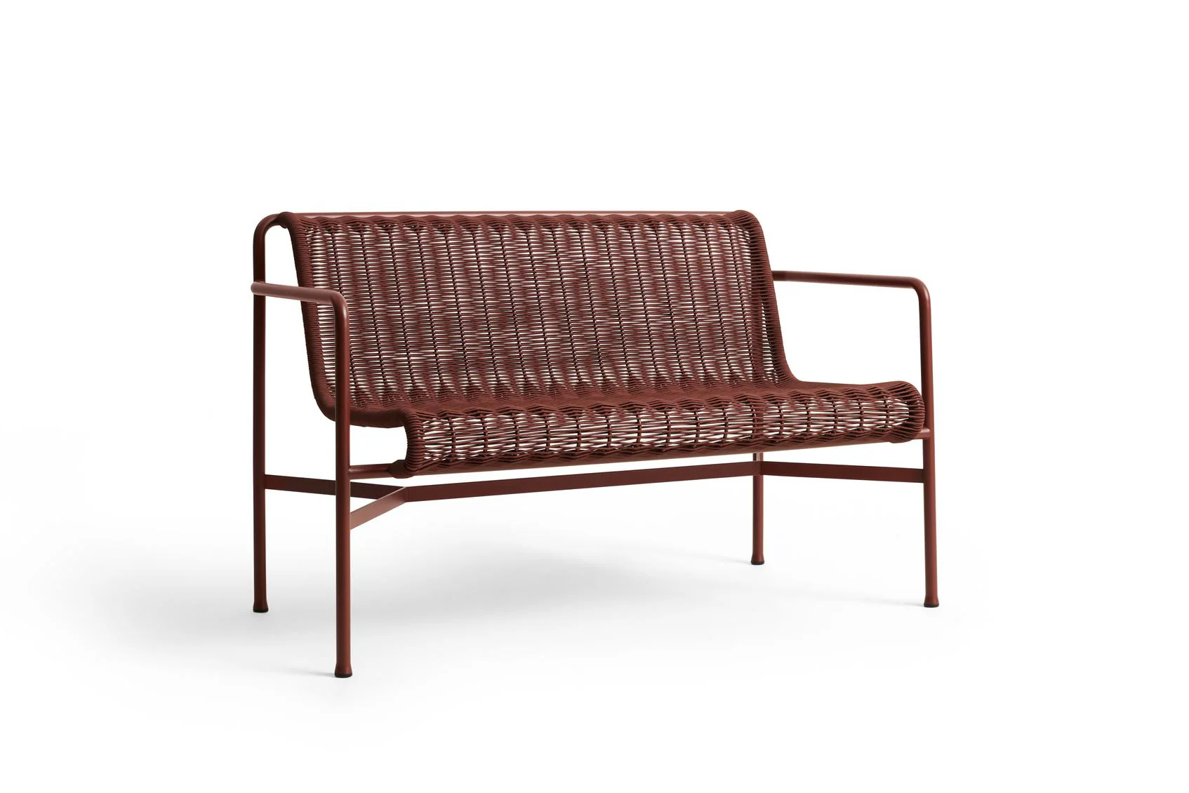 Palissade Cord Dining Bench w. Armrest - Image 4