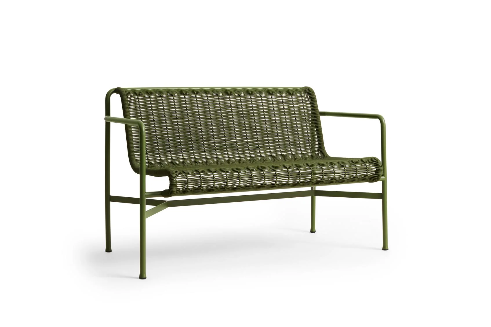Palissade Cord Dining Bench w. Armrest - Image 5