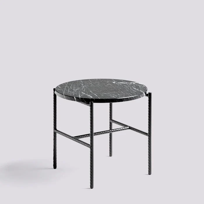 Rebar Round Table/Marble - Image 4