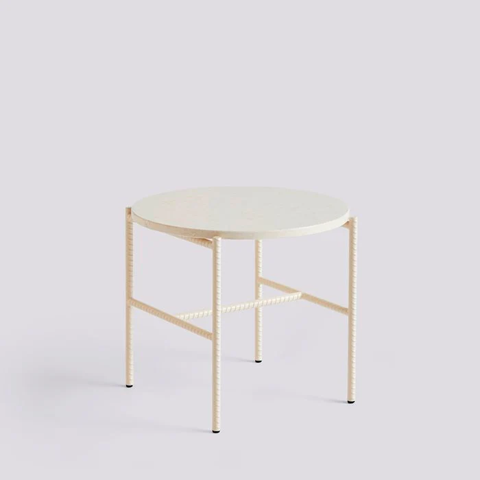 Rebar Round Table/Marble - Image 5