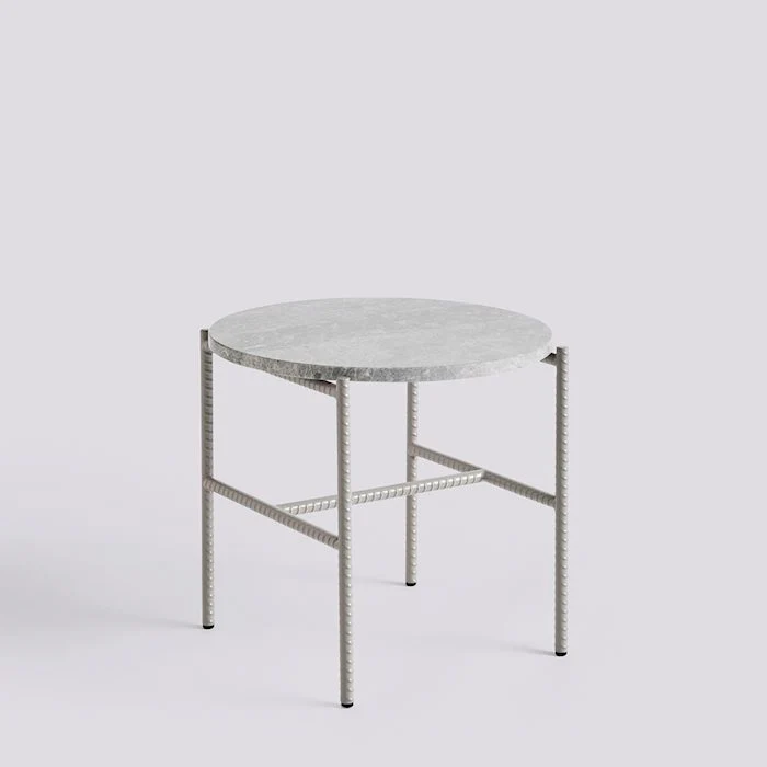 Rebar Round Table/Marble - Image 6