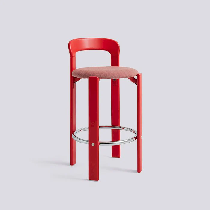 Rey Barstool Low - Seat Upholstered - Image 3