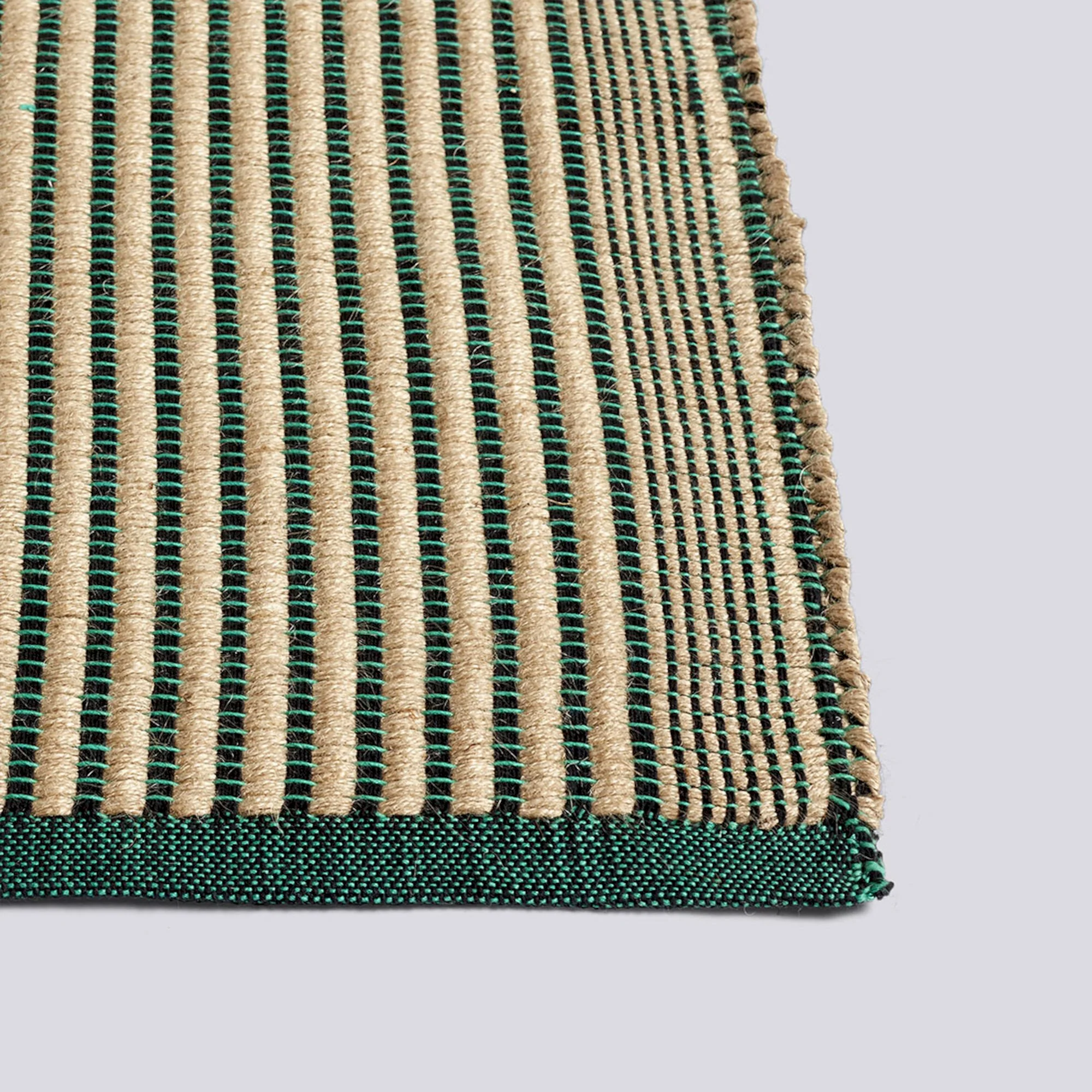 Tapis Rug - Medium, Black & Green