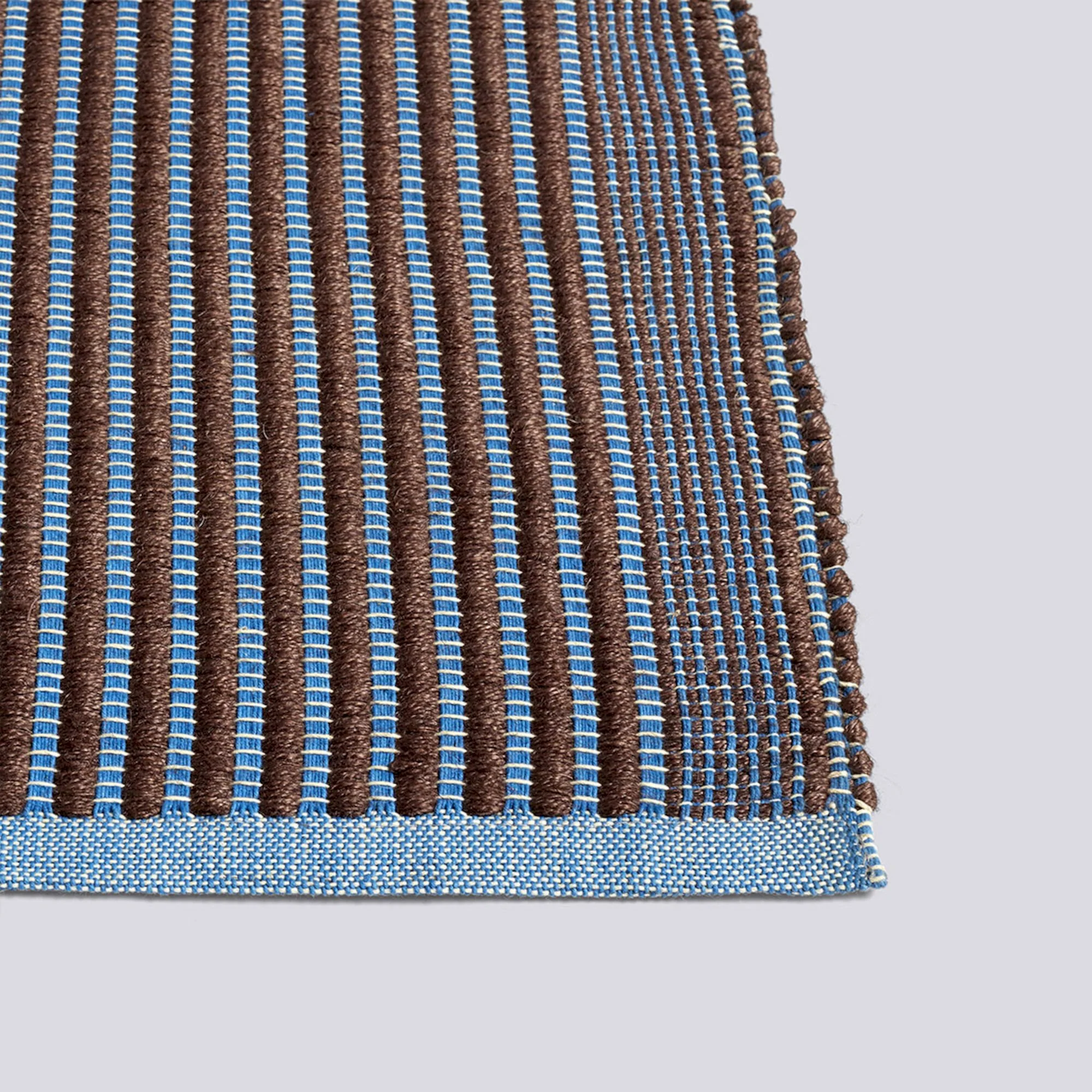 Tapis Rug - Small, Chestnut & Blue