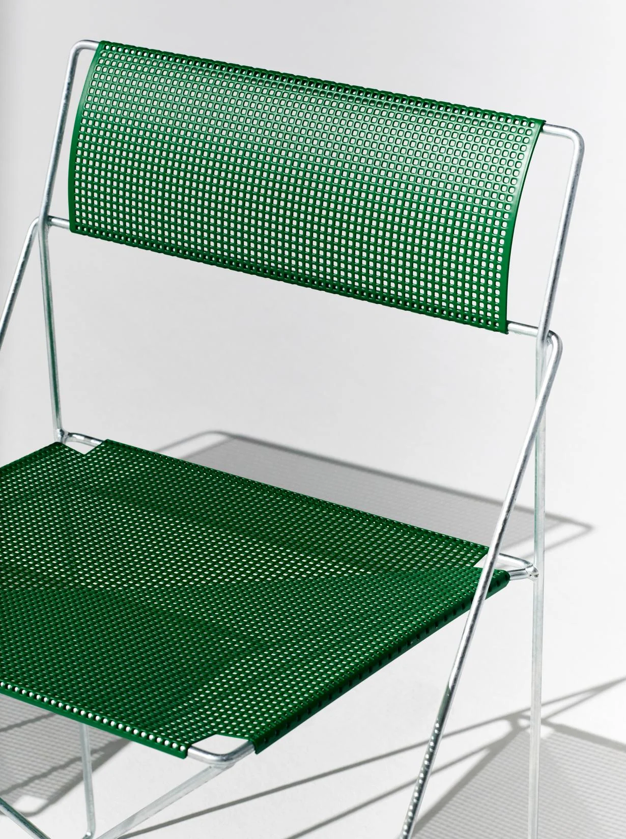 X-Line Outdoor Chair, Hot Galvanised - Image 3