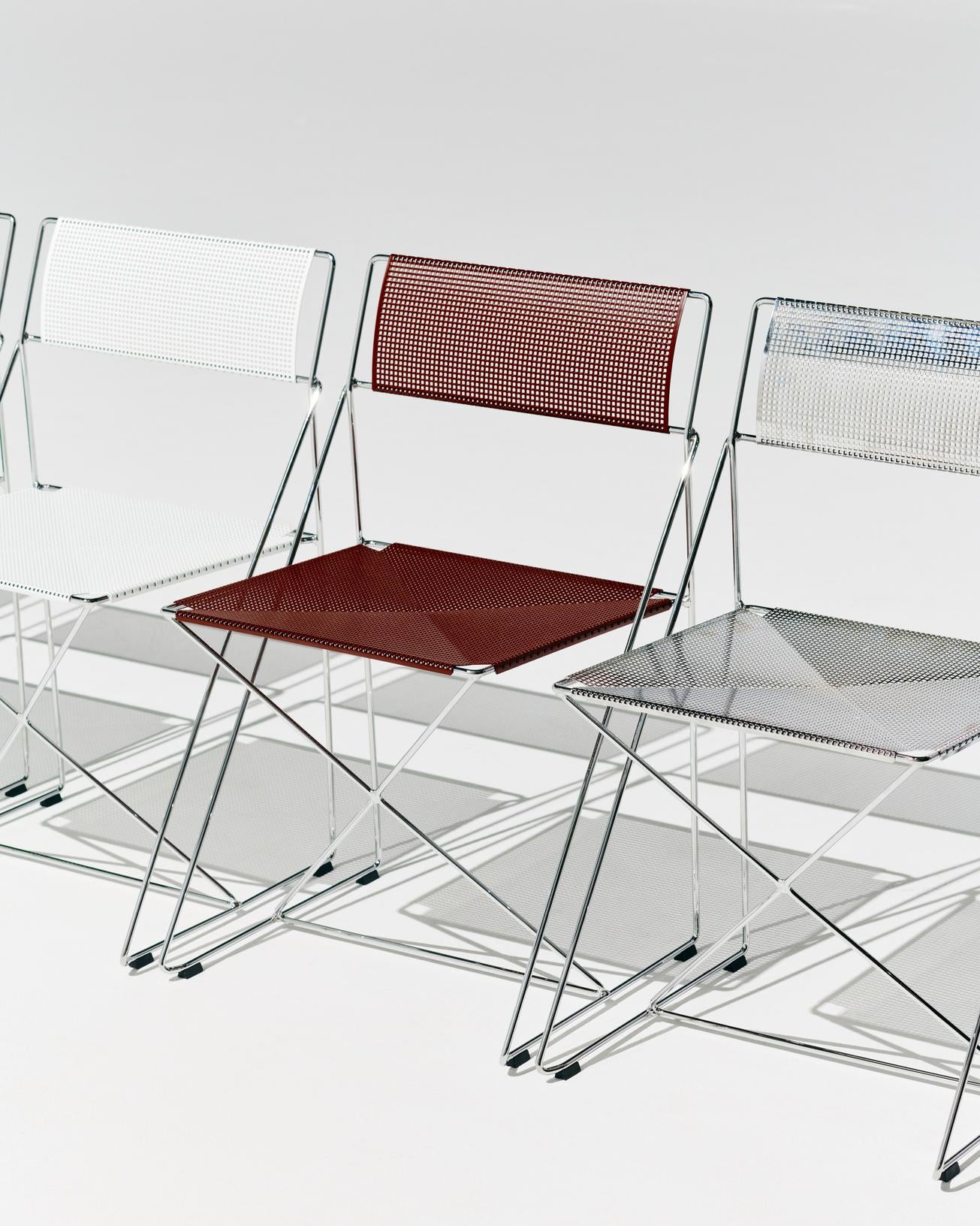 X-Line Outdoor Chair, Hot Galvanised - Image 4