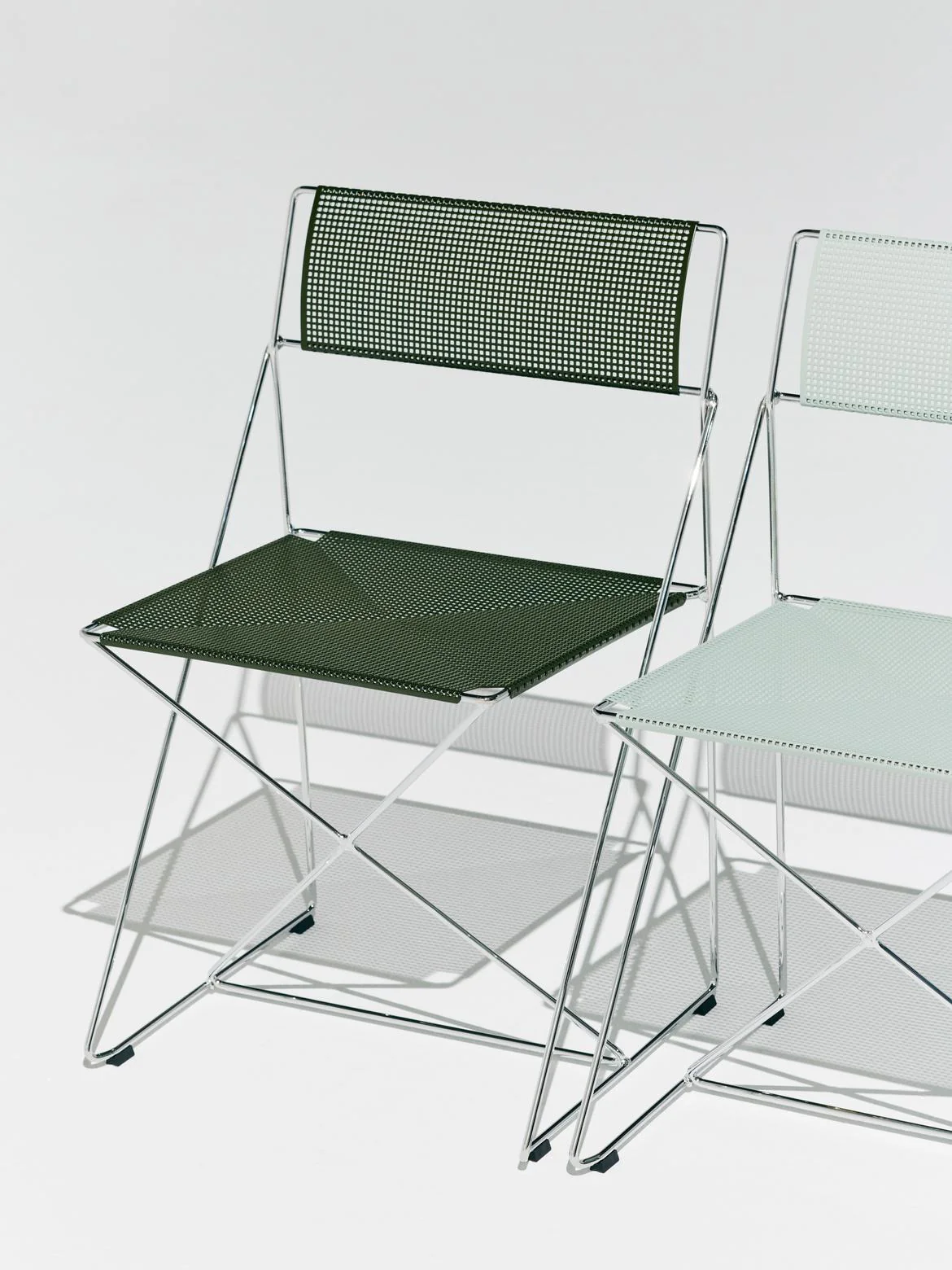 X-Line Outdoor Chair, Hot Galvanised - Image 6