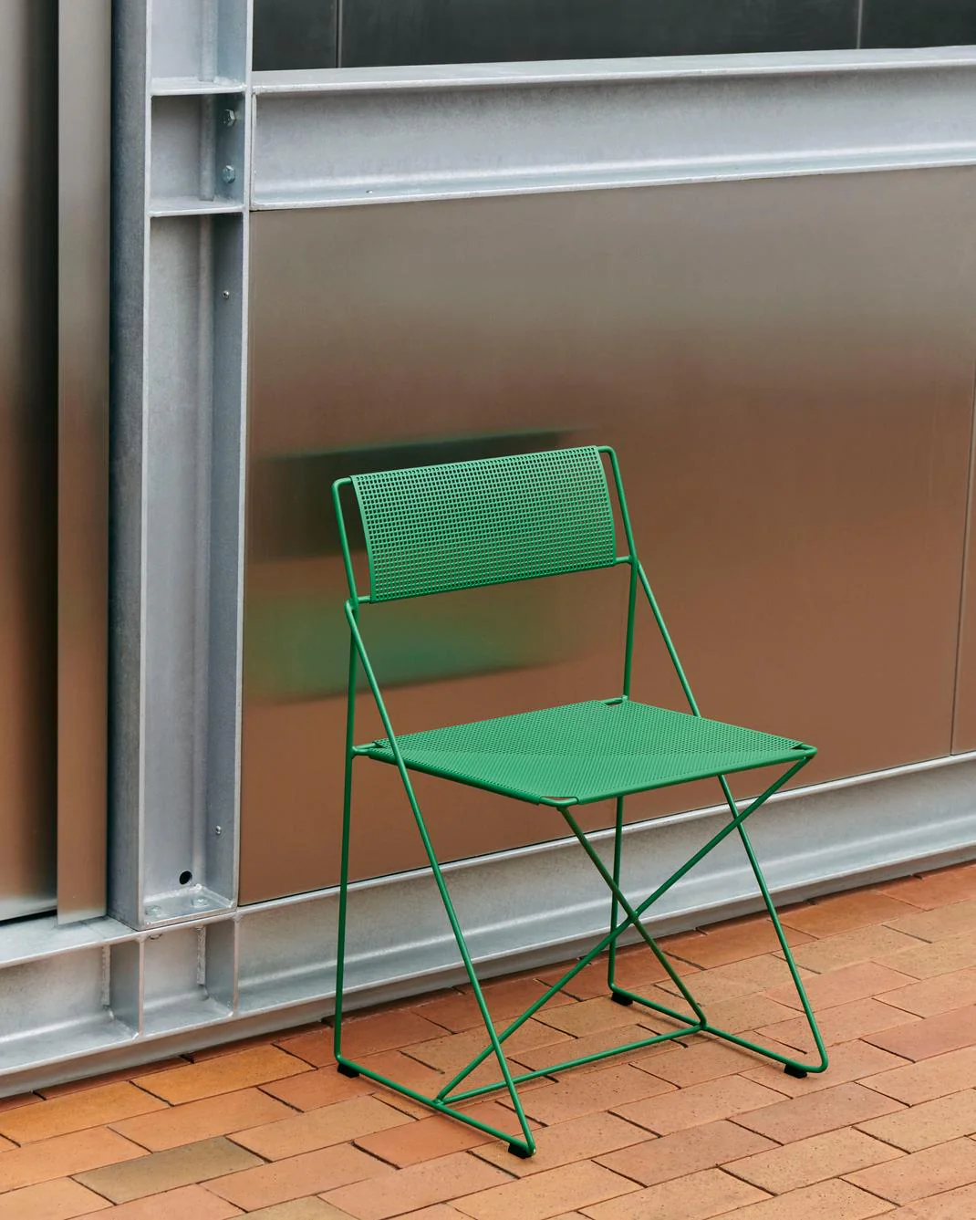 X-Line Outdoor Chair, Powder Coated - Image 5
